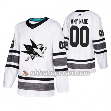 San Jose Sharks Dresy Personalizované Bílá 2019 NHL All-Star Adidas Authentic - Pánské San Jose Sharks Dresy Personalizované Bílá 2019 NHL All-Star Adidas Authentic - Pánské